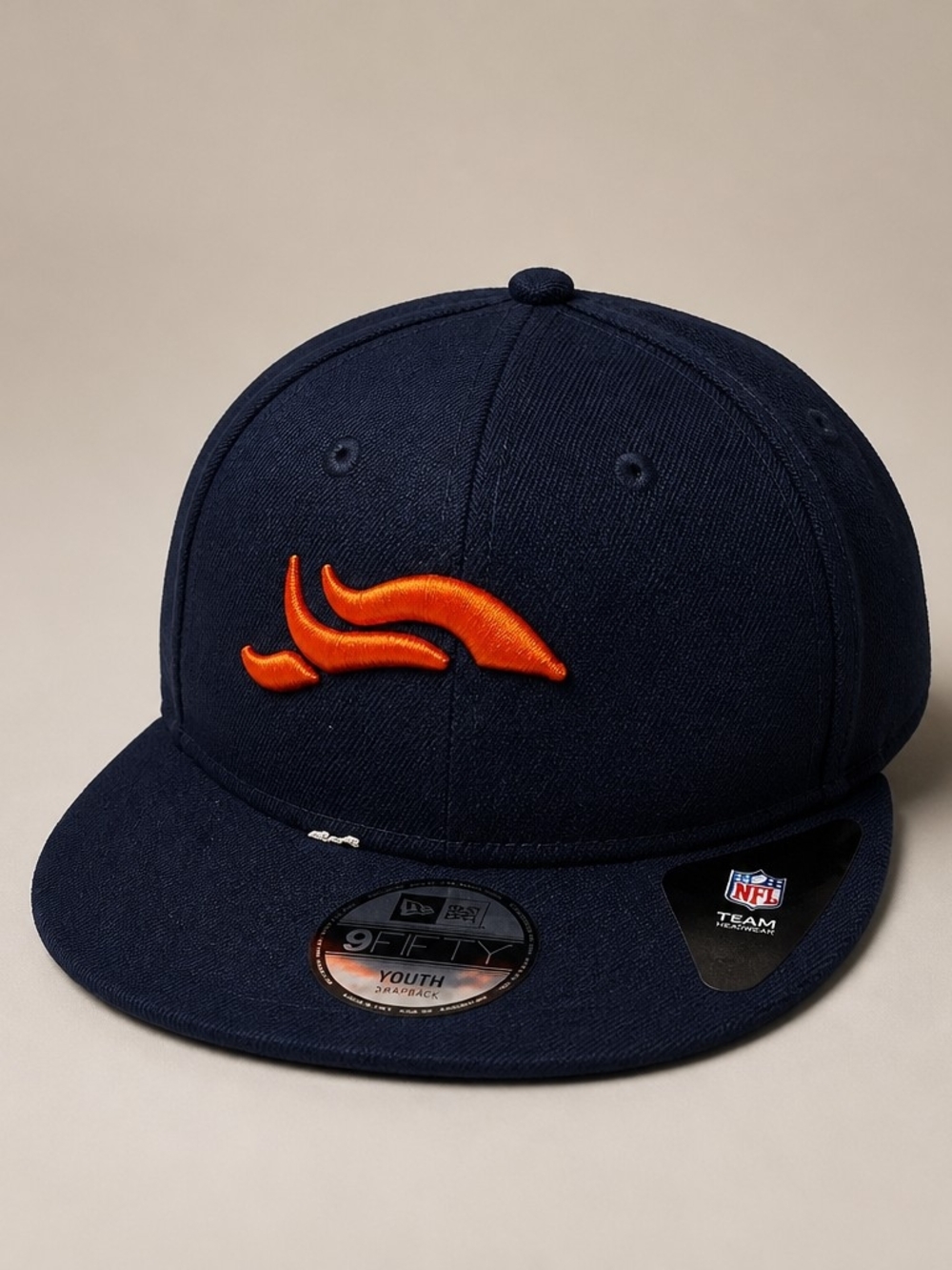 New Era Denver Broncos draft championship logo elements Hat cap snapback Youth